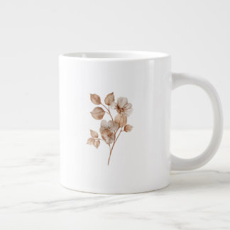Tasse Fleurie Blanche | Tasse de Café Fleurie Esth