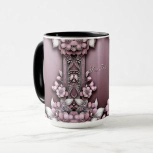 Tasse Fleurie Rose