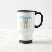 Tasse flexible Hercules Flèches et dumbbells