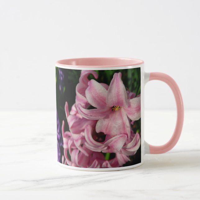 Tasse Floral Pink Hyacinth (Droite)