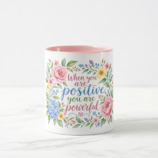 Tasse Floral Positivité