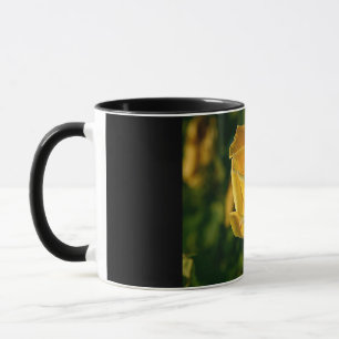 Tasse Floral rose jaune 2