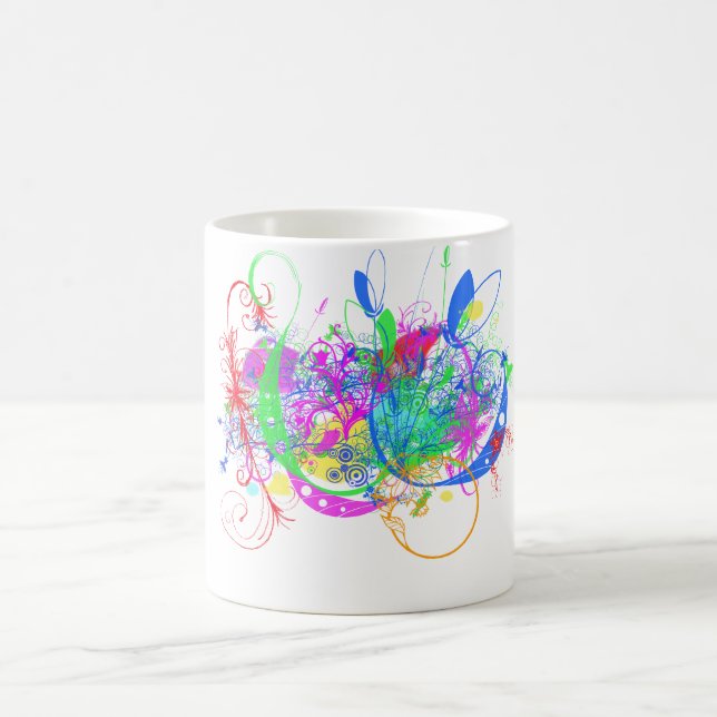 Tasse florale (Centre)