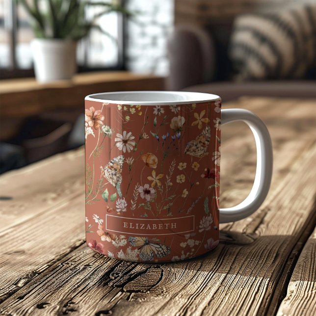 Tasse florale boho (Boho Floral Mug
)