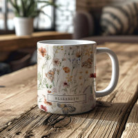 Tasse florale boho