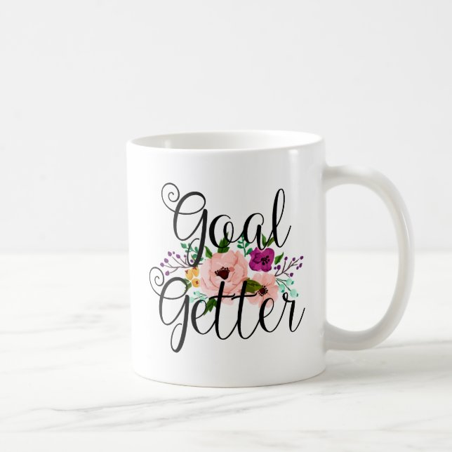 Tasse florale d'acquéreur de but (Droite)