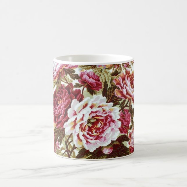 Tasse florale d'éclat de tissu de Philip Jacobs (Centre)
