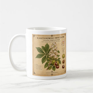 Tasse florale pour l'automne.