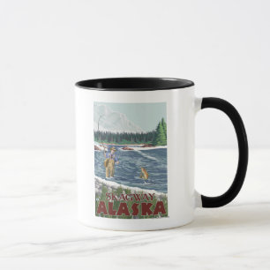 Tasse Fly Fisherman - Skagway, Alaska