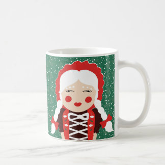 Tasse folklorique de Mme Claus Milou de Père Noël