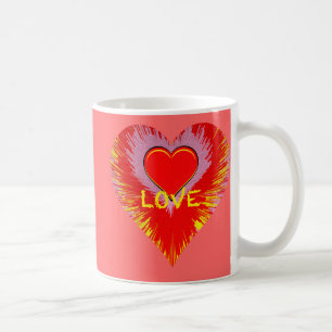 Tasse folle #9 de coeur