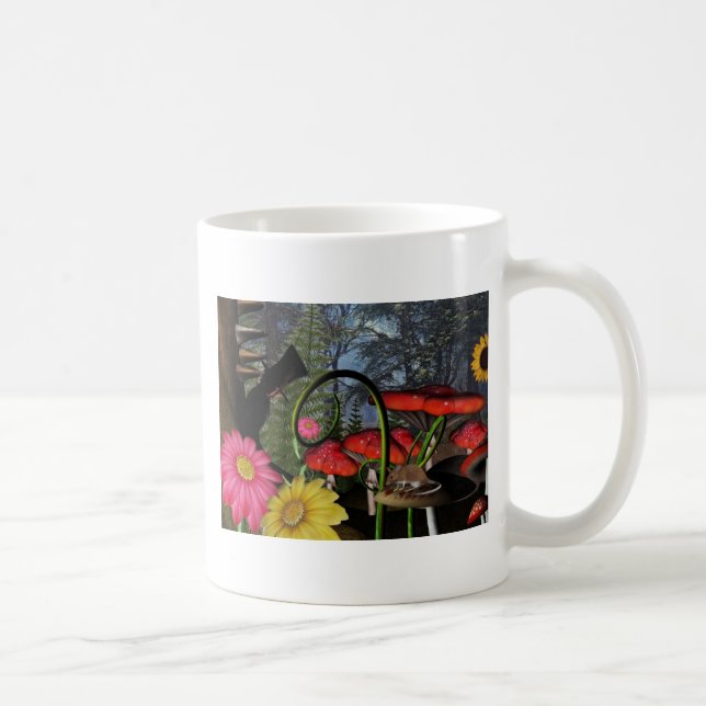 Tasse folle cachée de chapelier (Droite)