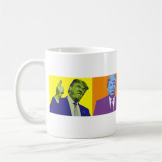 Tasse folle de visages de Donald Trump