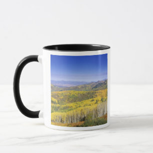 Tasse Forêt nationale de Routt en couleur d'automne, prè