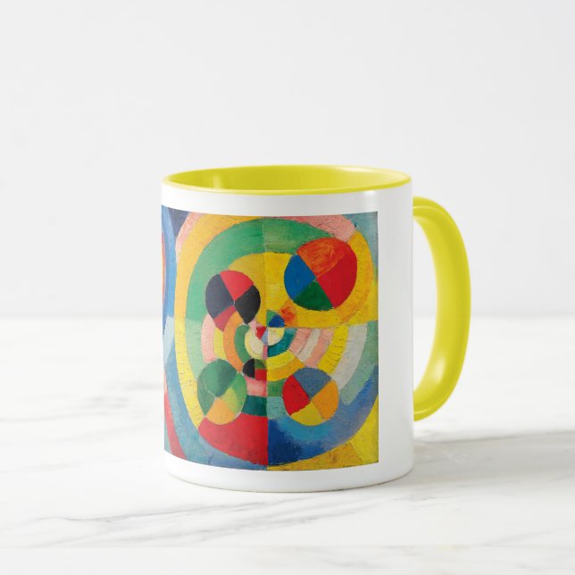 Tasse Formes circulaires par Robert Delaunay (Devant droit)