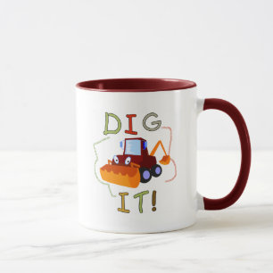Tasse Fouille de véhicule de construction il T-shirts et