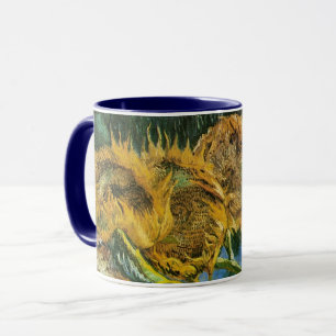 Tasse Four Cut Sunflowers par Vincent van Gogh