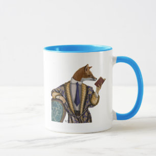 Tasse Fox de lecteur de livre