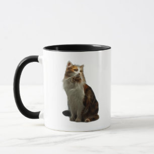 Tasse Fractale de chat de calicot