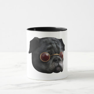 Tasse fraîche de carlin