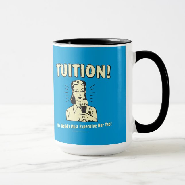Tasse Frais de scolarité : onglet Barre la plus coûteuse (Droite)