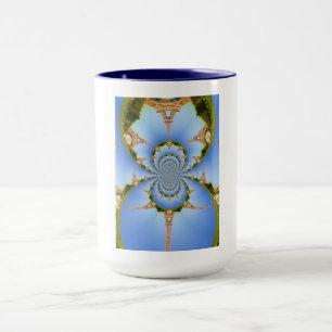 Tasse France Paris Tour Eiffel Kaléidoscope Bleu Adorabl