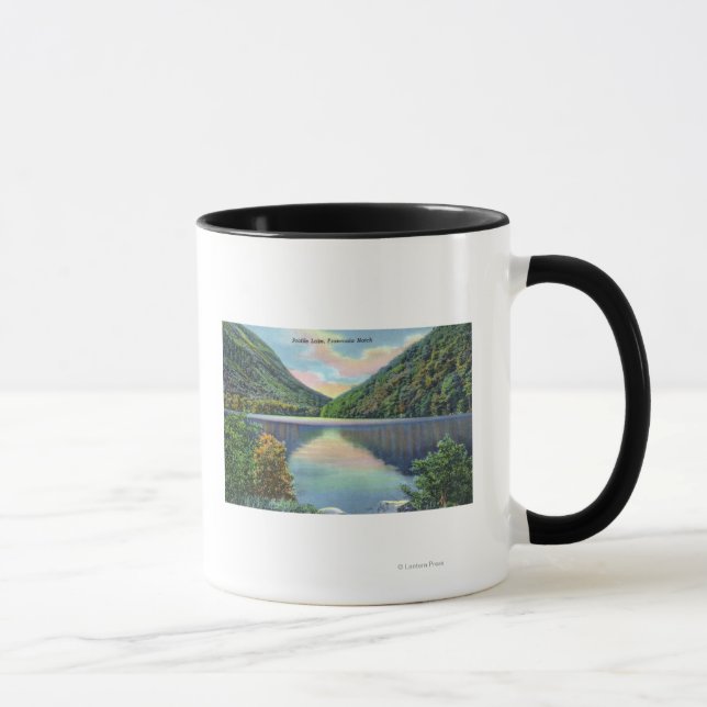 Tasse Franconia Notch Vue du lac Profile (Droite)