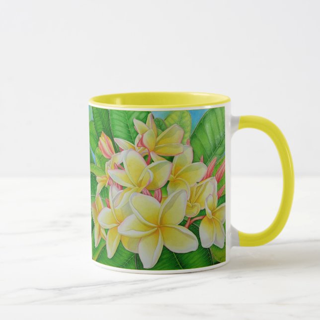 Tasse Frangipani hawaïen (Droite)