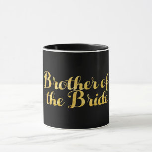 Tasse Frère de l'or de jeune mariée