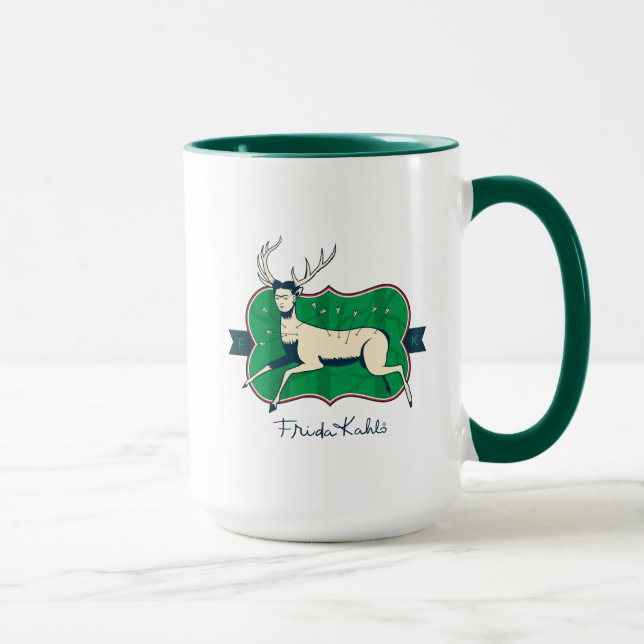 Tasse Frida Kahlo | les cerfs communs blessés (Droite)