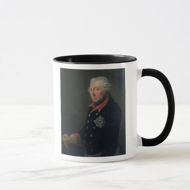 Tasse Friedrich le grand portant l'uniforme (Droite)