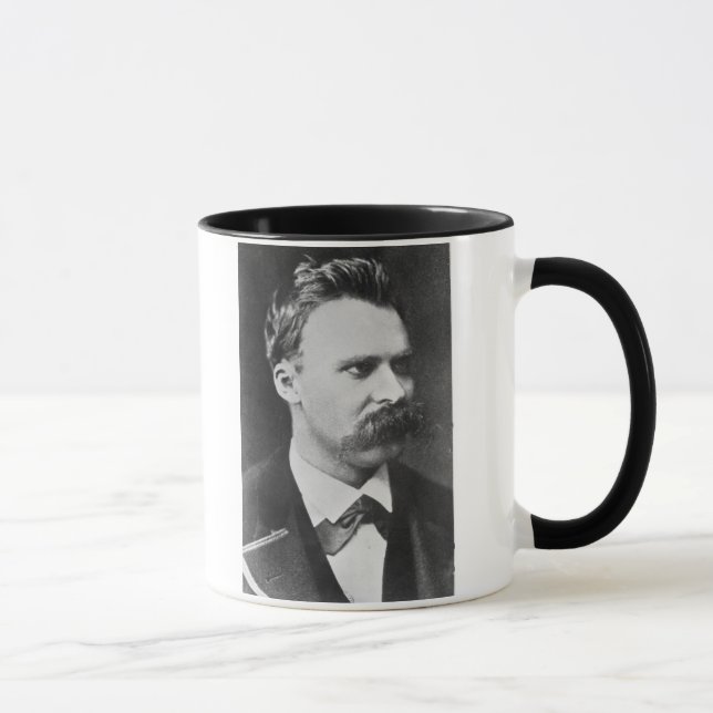 Tasse Friedrich Wilhelm Nietzsche (1844-1900) 1873 (b/w (Droite)