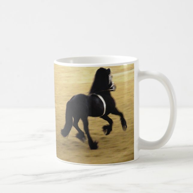 Tasse frisonne de cheval (Droite)