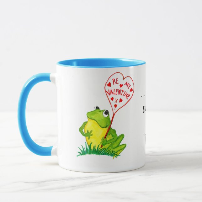 Tasse Froggy Valentine Mug. (Gauche)