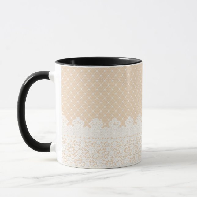 Tasse Frontière de dentelle (Gauche)