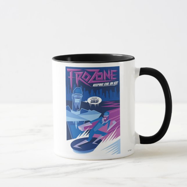 Tasse Frozone des Incroyables prêt à combattre Disney (Droite)