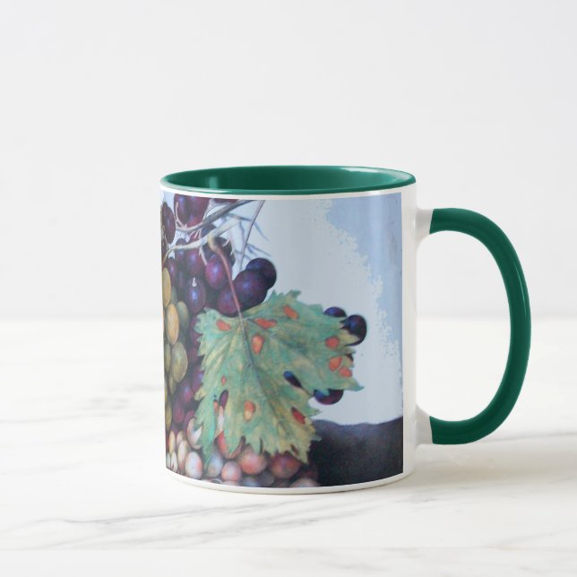 TASSE FRUITS DE SAISON 1 - RAISONS ET PEARS (Droite)