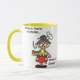 Tasse Fumée et T-shirts et cadeaux de dîner