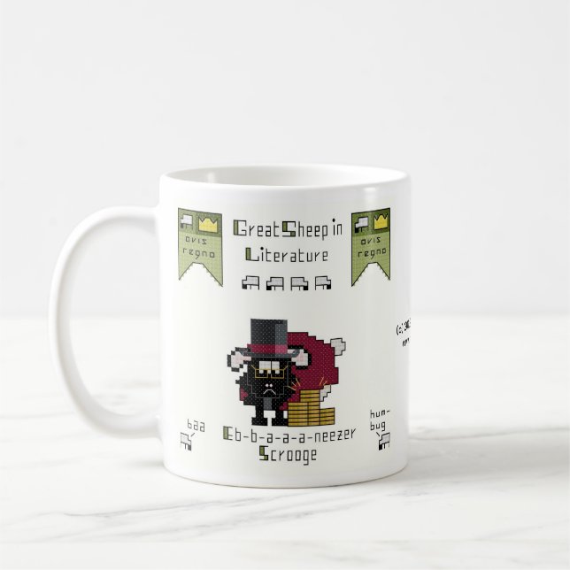 Tasse fumiste de Noël de B-a-a-a-h (Gauche)