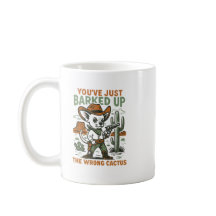 Tasse Fun Chihuahua Western – Vous venez d'aboyer 