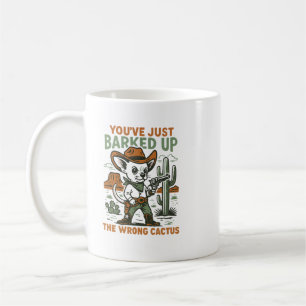 Tasse Fun Chihuahua Western – Vous venez d'aboyer 