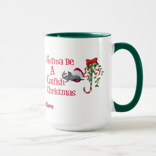 Tasse Funky Christmas Fishing ♫ Catfish Christmas