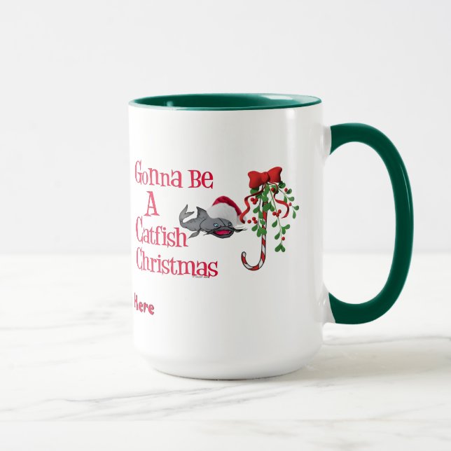 Tasse Funky Christmas Fishing ♫ Catfish Christmas (Droite)
