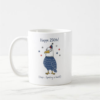 Tasse "Funny America 250e anniversaire avec orthog