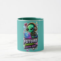 Tasse Future Energy ⚡ Tasse à café Cyber Rebel