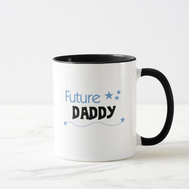 Tasse Futurs T-shirts et cadeaux de papa (Droite)