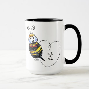 Tasse Gaffez la mine d'abeille personnalisée