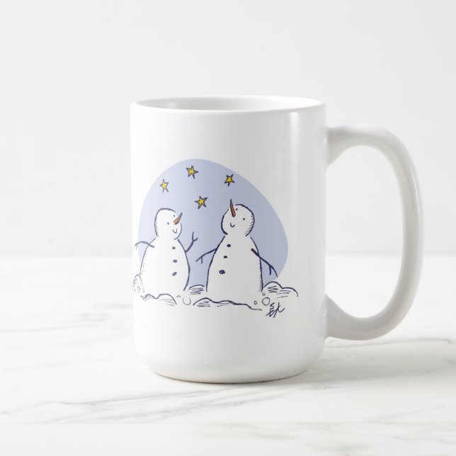 Tasse gaie de Snowfolk (Droite)