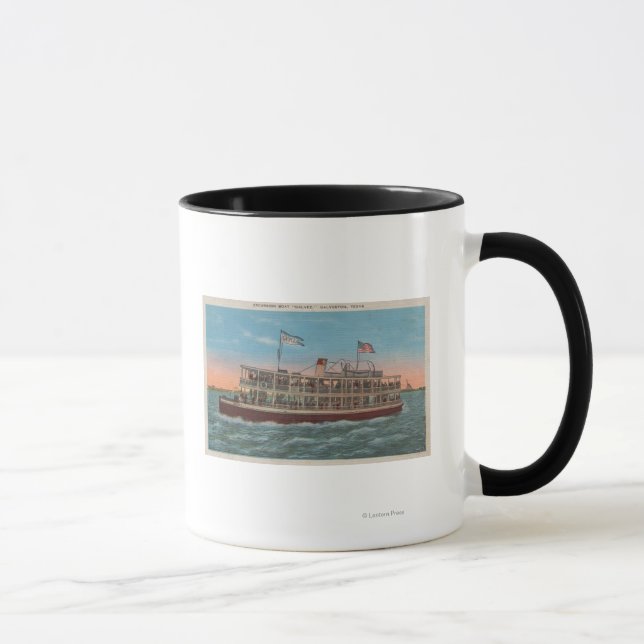 Tasse Galveston, TX - Vue du Galvez (Droite)