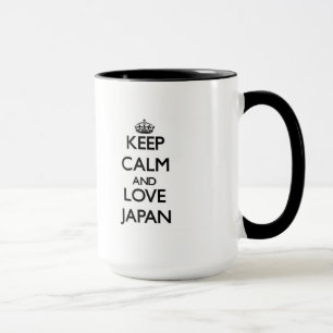 Tasse Gardez le calme et aimez le Japon